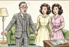 I returned home from my trip without warning—and found my wife alone in the living room, crying