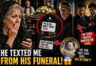 PART1: Right in the middle of my husband’s funeral, while my children feigned tears next to the casket, a message reached my phone: “I’m alive. Don’t trust them.” I thought it was a sick joke… until the second message came with a photo of Robert’s desk and read: “That’s where I hid the real will.”