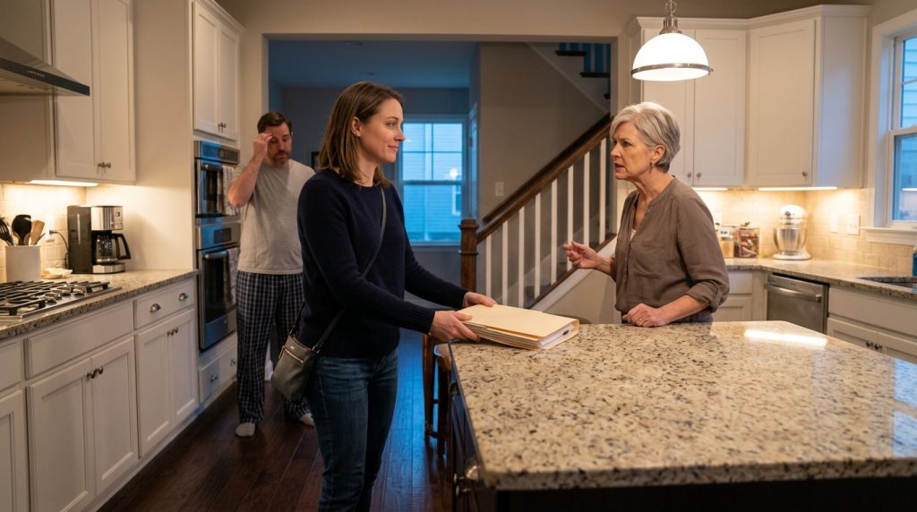 PART 1 – Before Sunrise, My Husband Brought His Family to My Door and Asked for Something My Mother Had Already Protected