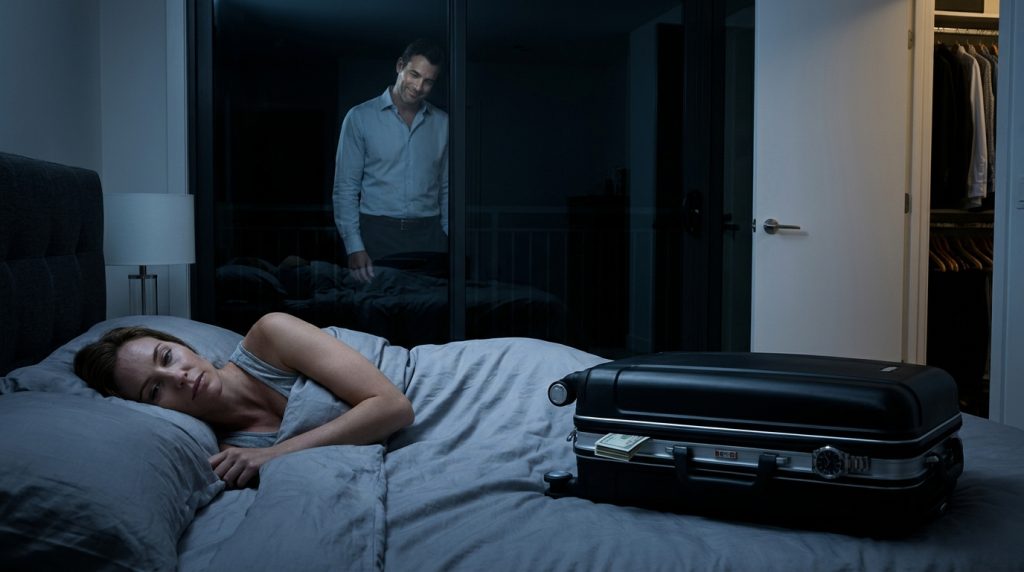 PART 1 – I Pretended the Drugged Tea Had Worked While My Husband Quietly Packed a Suitcase Beside Our Bed