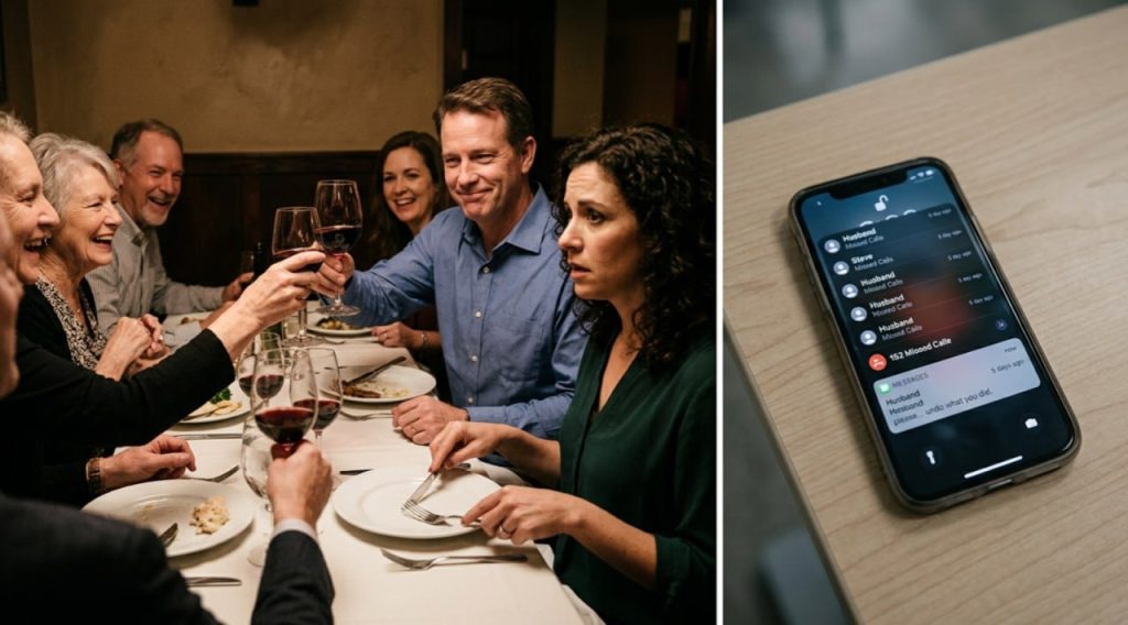 PART 1 – At Our Anniversary Dinner, Daniel Raised His Glass and Turned Nine Years of Marriage Into a Joke Everyone Else Enjoyed
