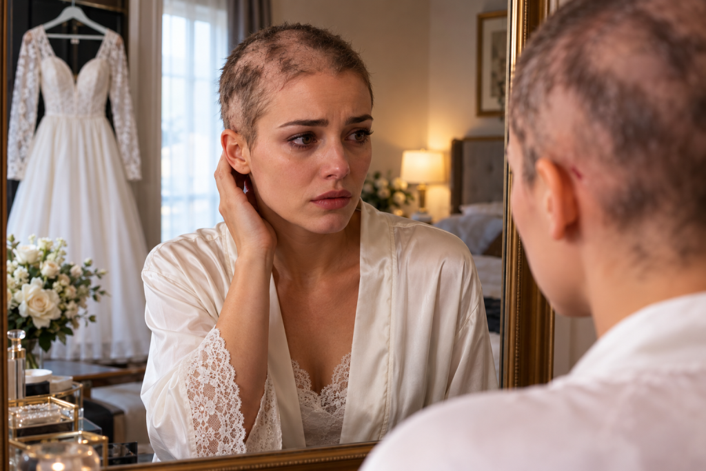 PART 1 – I Opened My Eyes on the Morning of My Wedding and Discovered That Someone Had Taken Away the One Thing My Fiancé Loved Most About Me