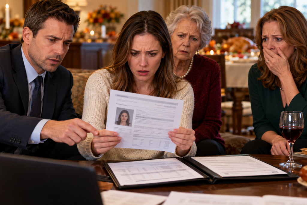 PART 1 – The Thanksgiving Question That Turned a Family Gathering Into Something None of Us Could Pretend Was Ordinary Anymore