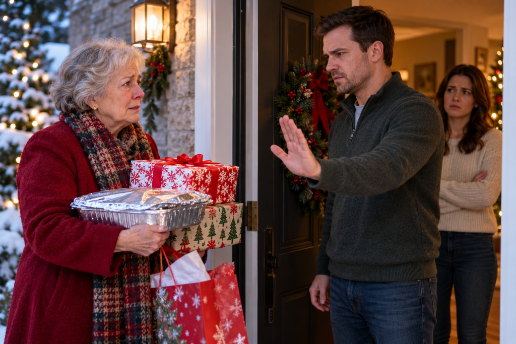 PART 1 – I Thought Christmas Would Bring My Family Closer, Until One Small Moment at My Son’s Door Changed Everything I Believed