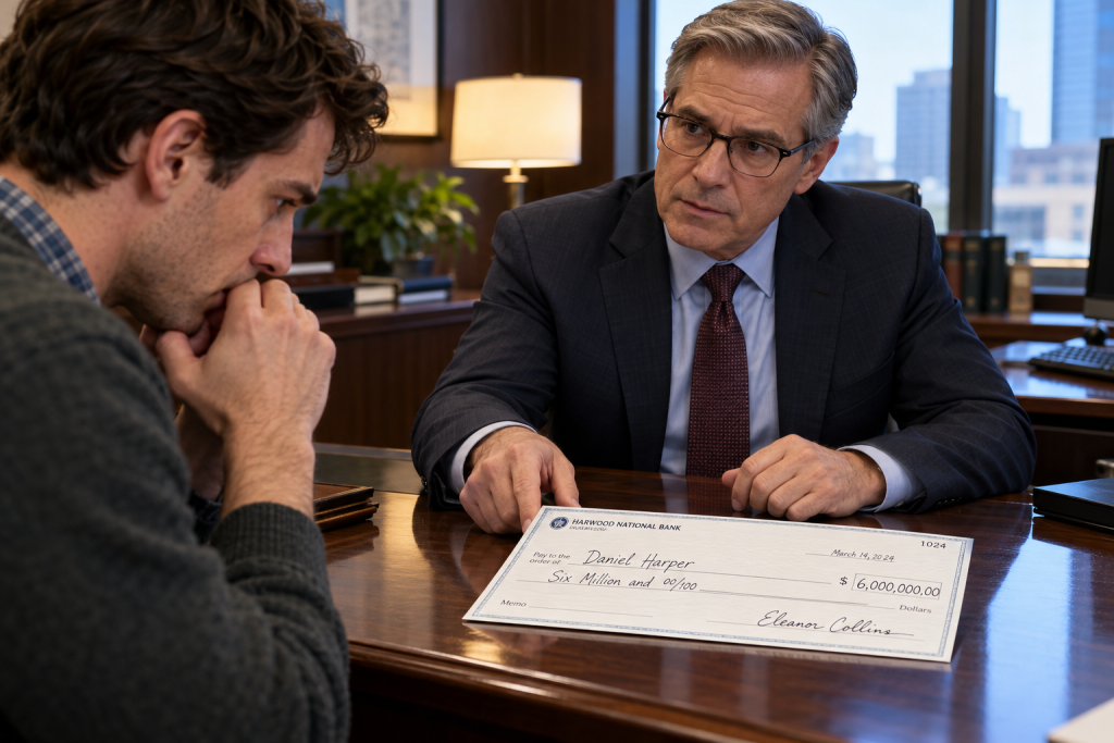 PART 1 – I Thought My Grandmother’s Six-Million-Dollar Check Had to Be a Mistake Until the Bank Manager Looked Me in the Eye