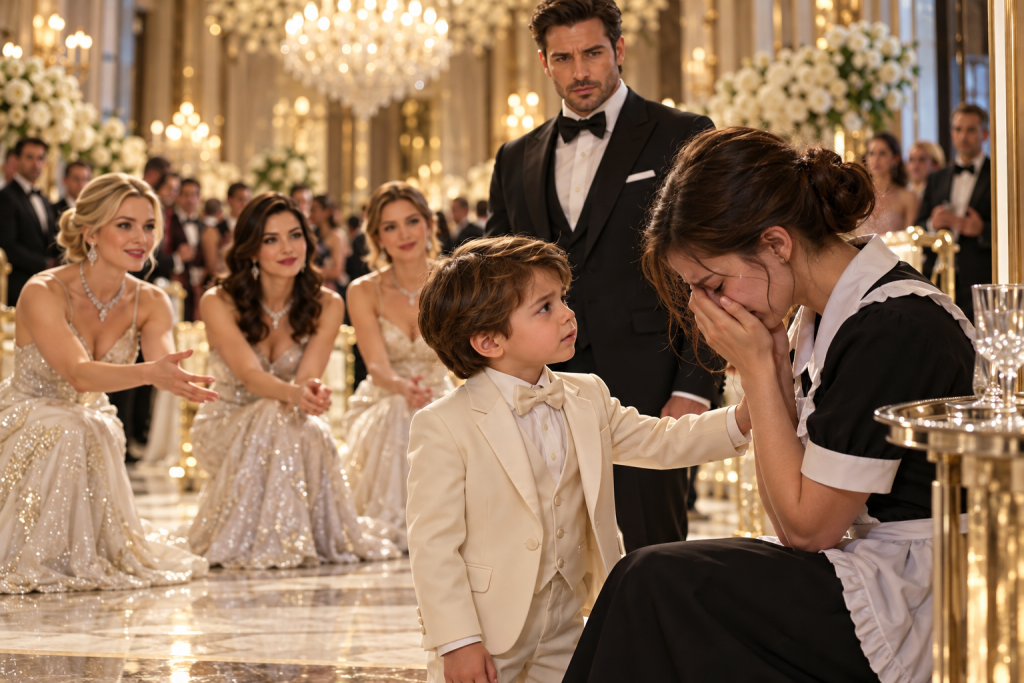 PART 1 – Everyone Expected the Billionaire Heir to Choose a Beautiful Bride, Until He Looked Past Them All